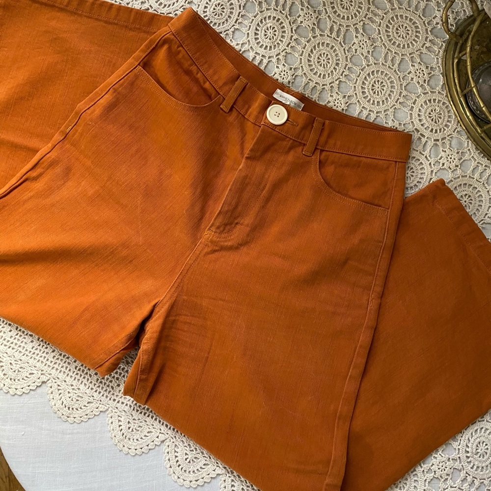 Whimsy & Row Wide Leg Crop Pant